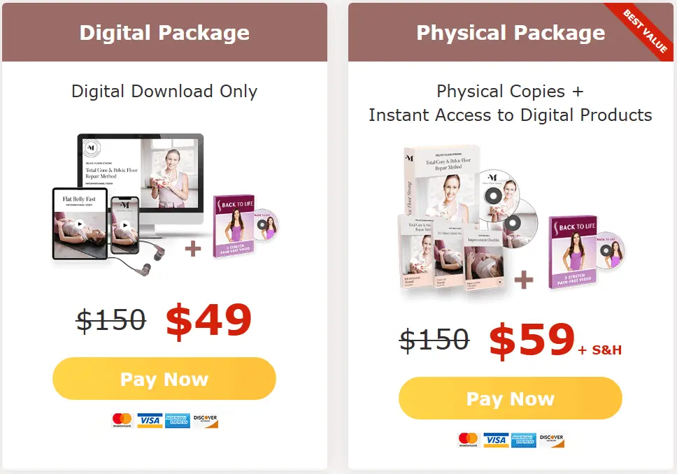 Pelvic Floor Strong Price 1